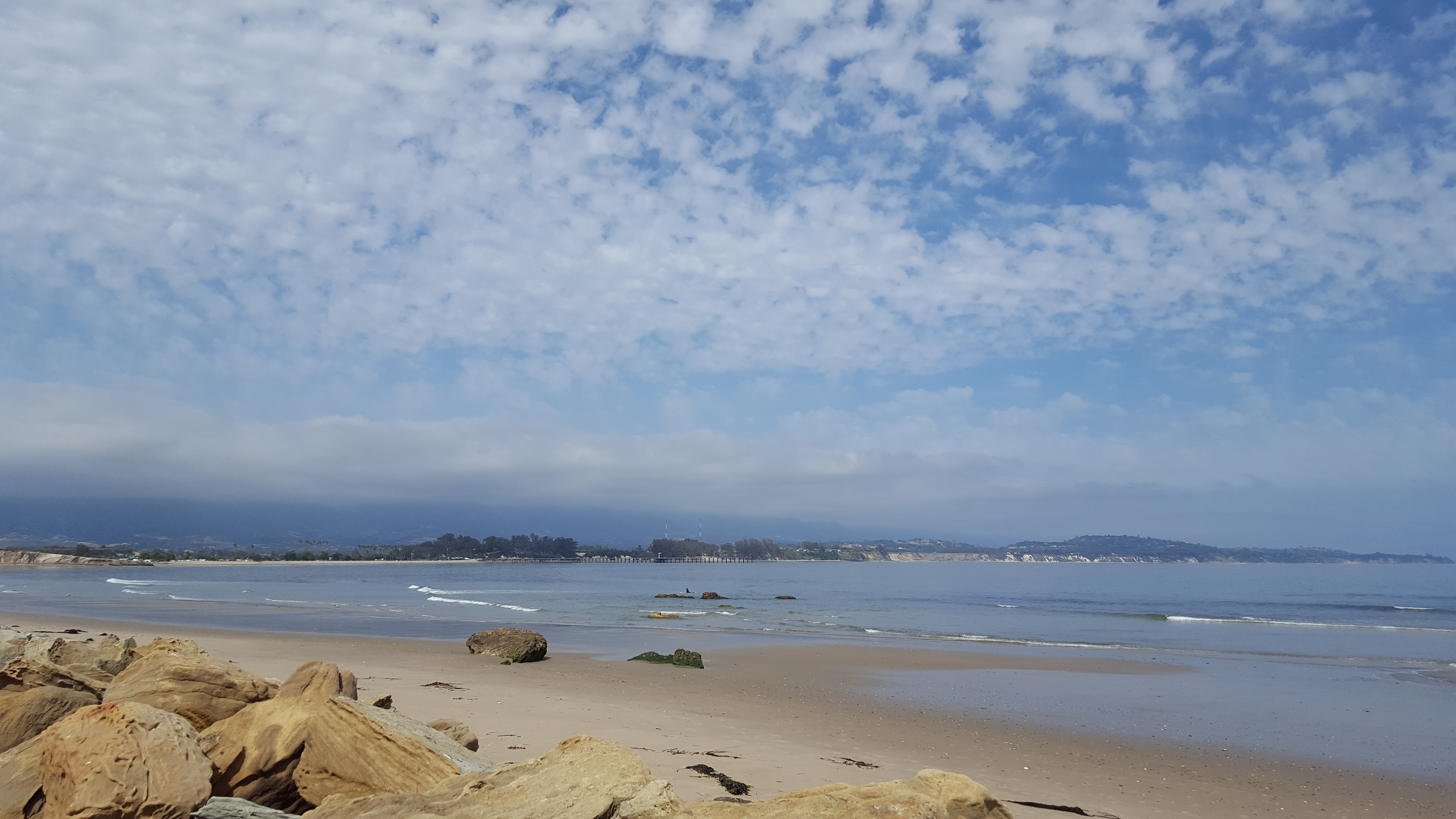 Ocean view from University of California, Santa Barbara