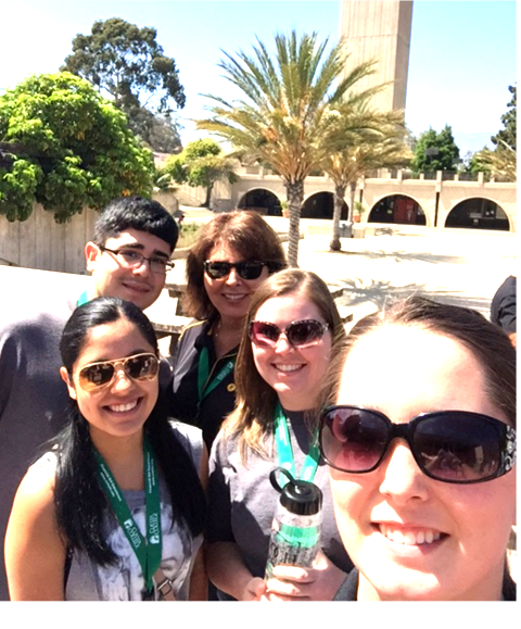 Taft College EOPS students on UC Santa Barbara’s campus for Summer Institute
