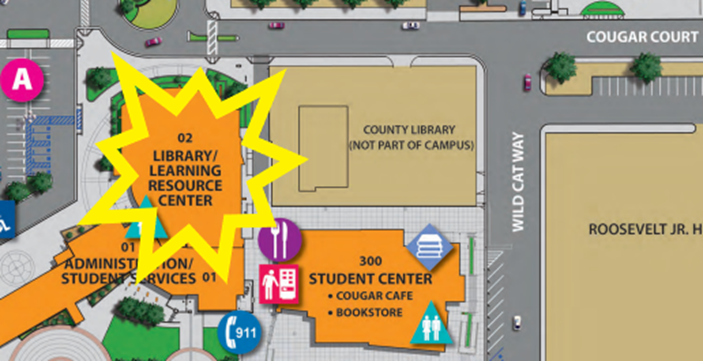 Tutoring Map to Learning Center