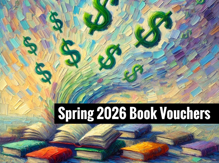 Spring 2026 Book Vouchers announcement