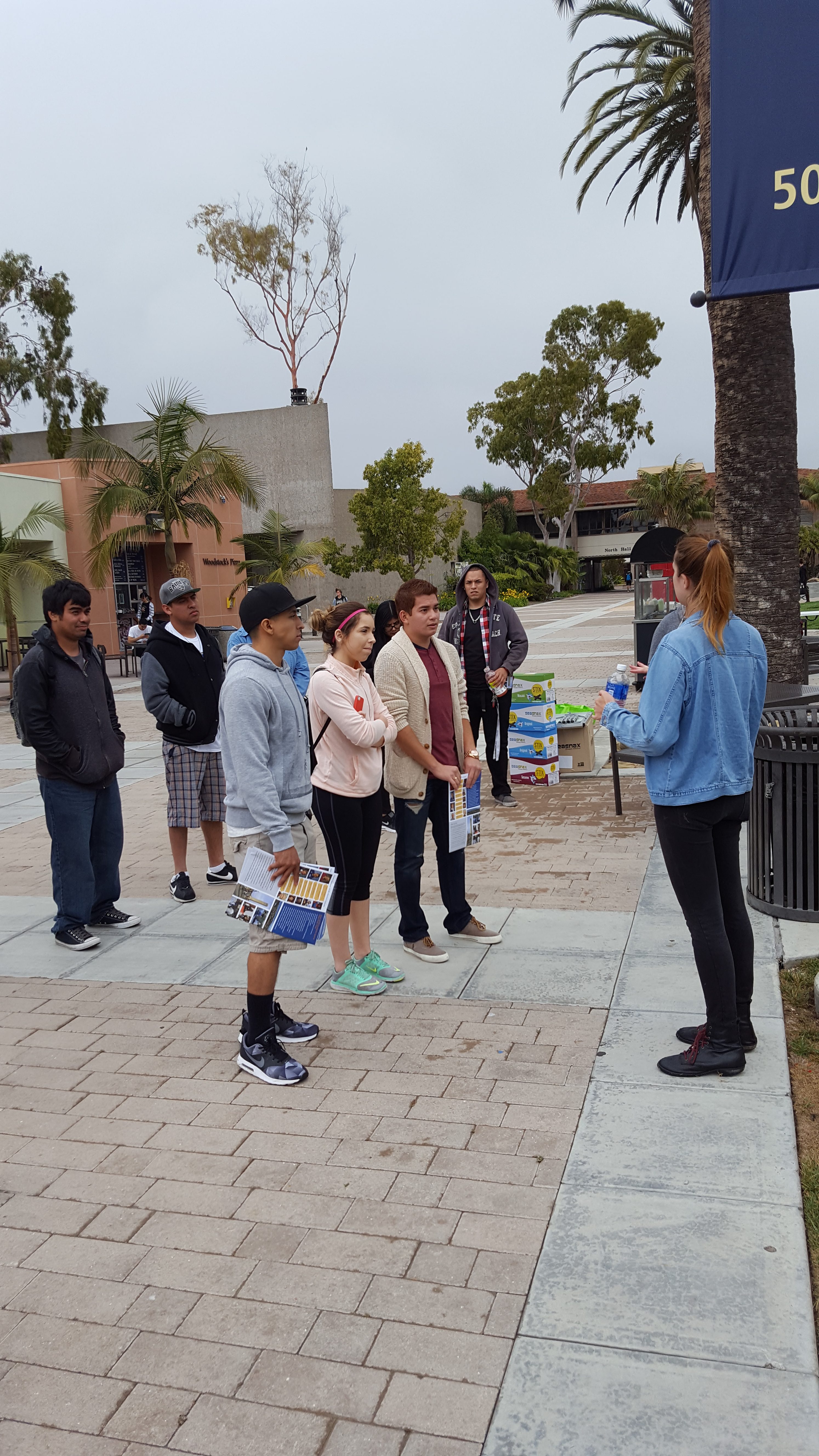 EOPS students on field trip to University of California, Santa Barbara