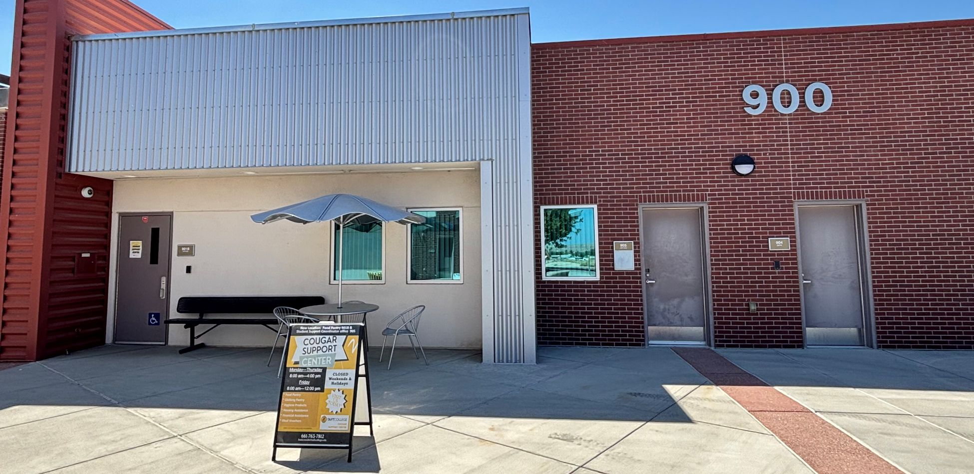 Outside View of Cougar Support Center Offices